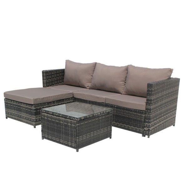 4 seater garden sofa set