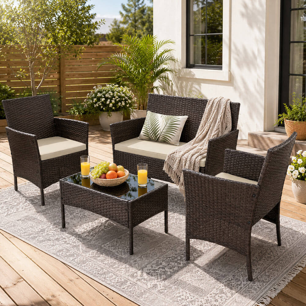 6210-B Rattan Sofa Set