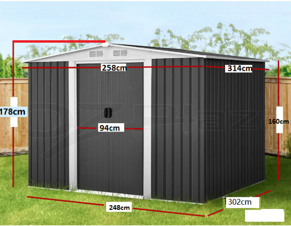 cheap metal sheds