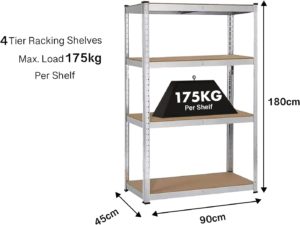 4 tier rack