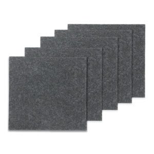 30cm self-adhesive carpet tiles