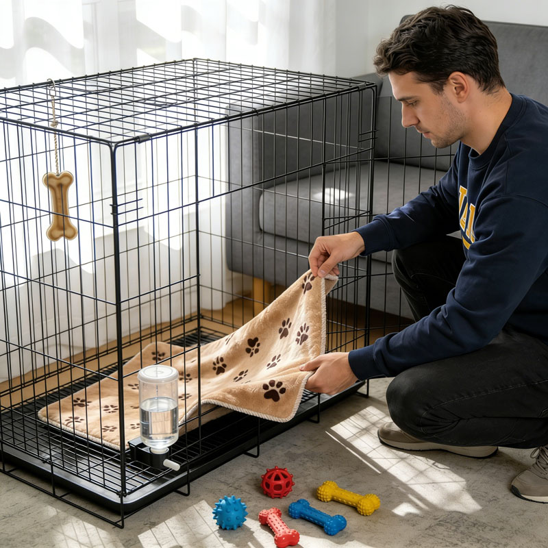 Improve crate comfort