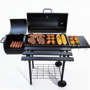 2-in-1 Charcoal BBQ Grill