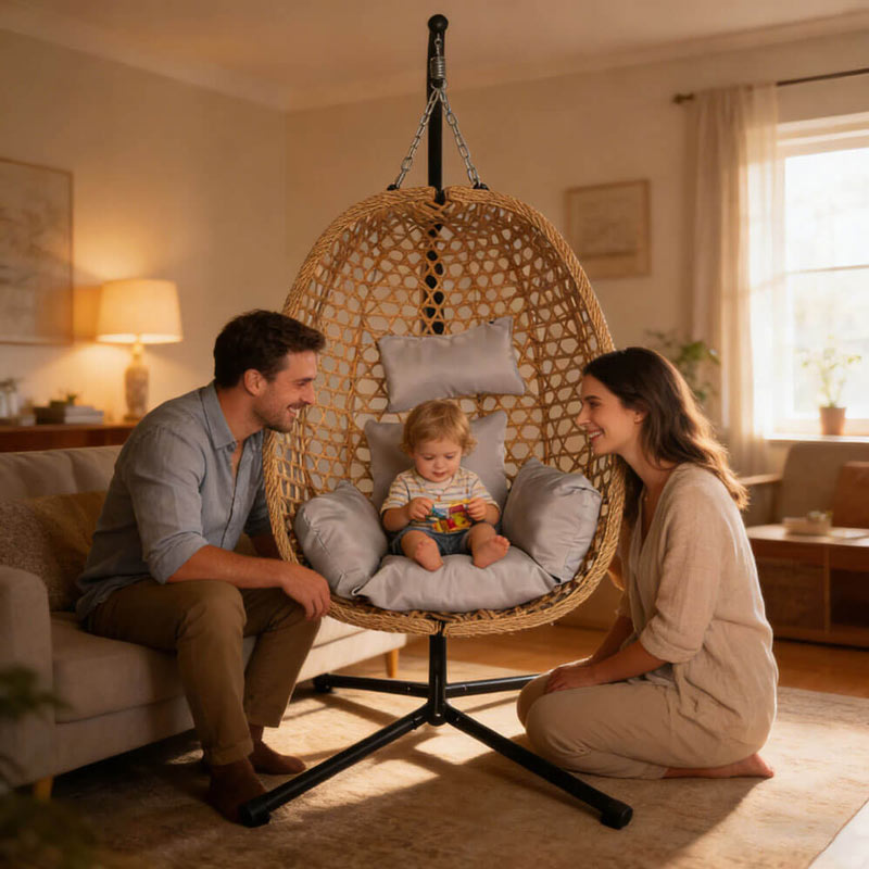 Egg Chairs for Families