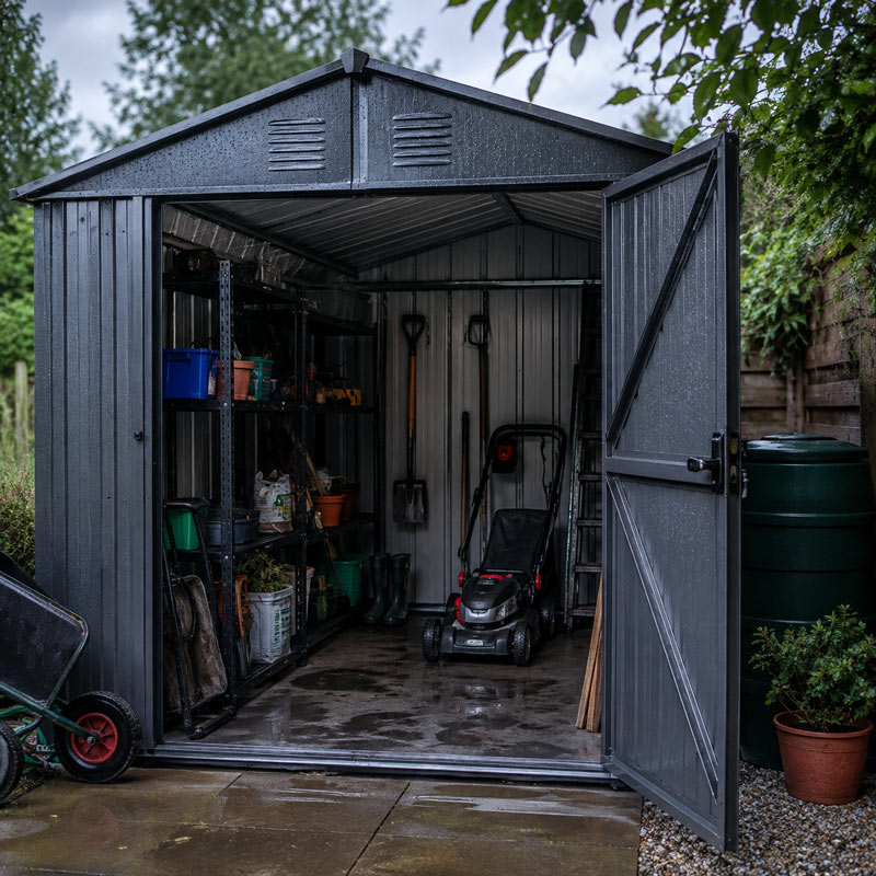 metal shed condensation