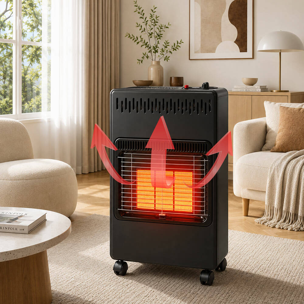 Portable gas heaters