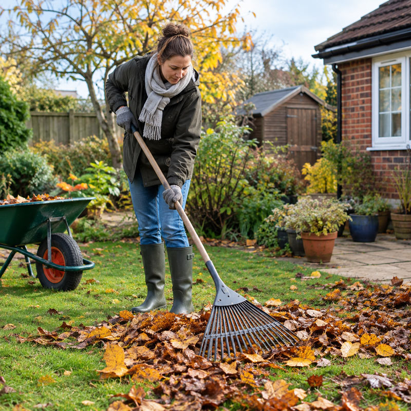 autumn garden maintenance